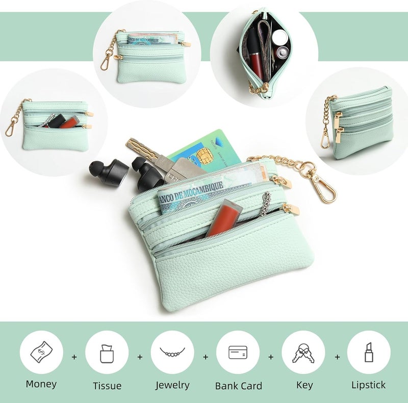 CUEDM Cell Phone Lanyard Crossbody,Adjustable Cell Phone Strap with Wristlet,Clip and Go Strap for Phone with Wallet - Image 5